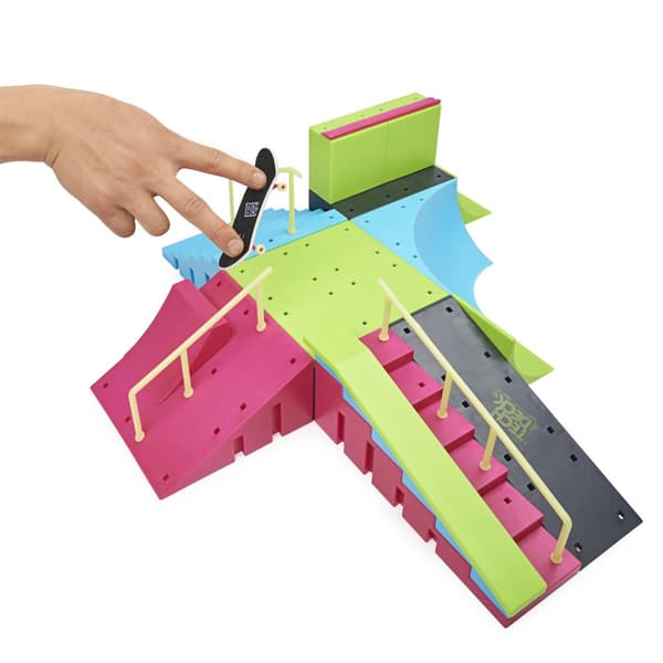 TECH DECK Set Neon mega ramp X-Connect