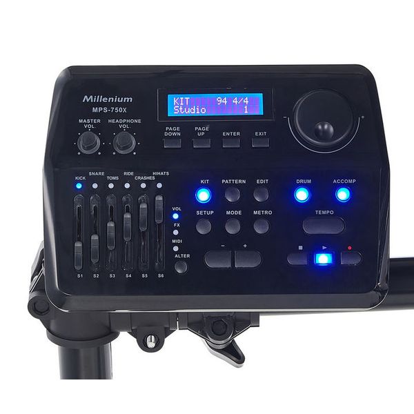Millenium MPS-750X E-Drum Complete Bundl