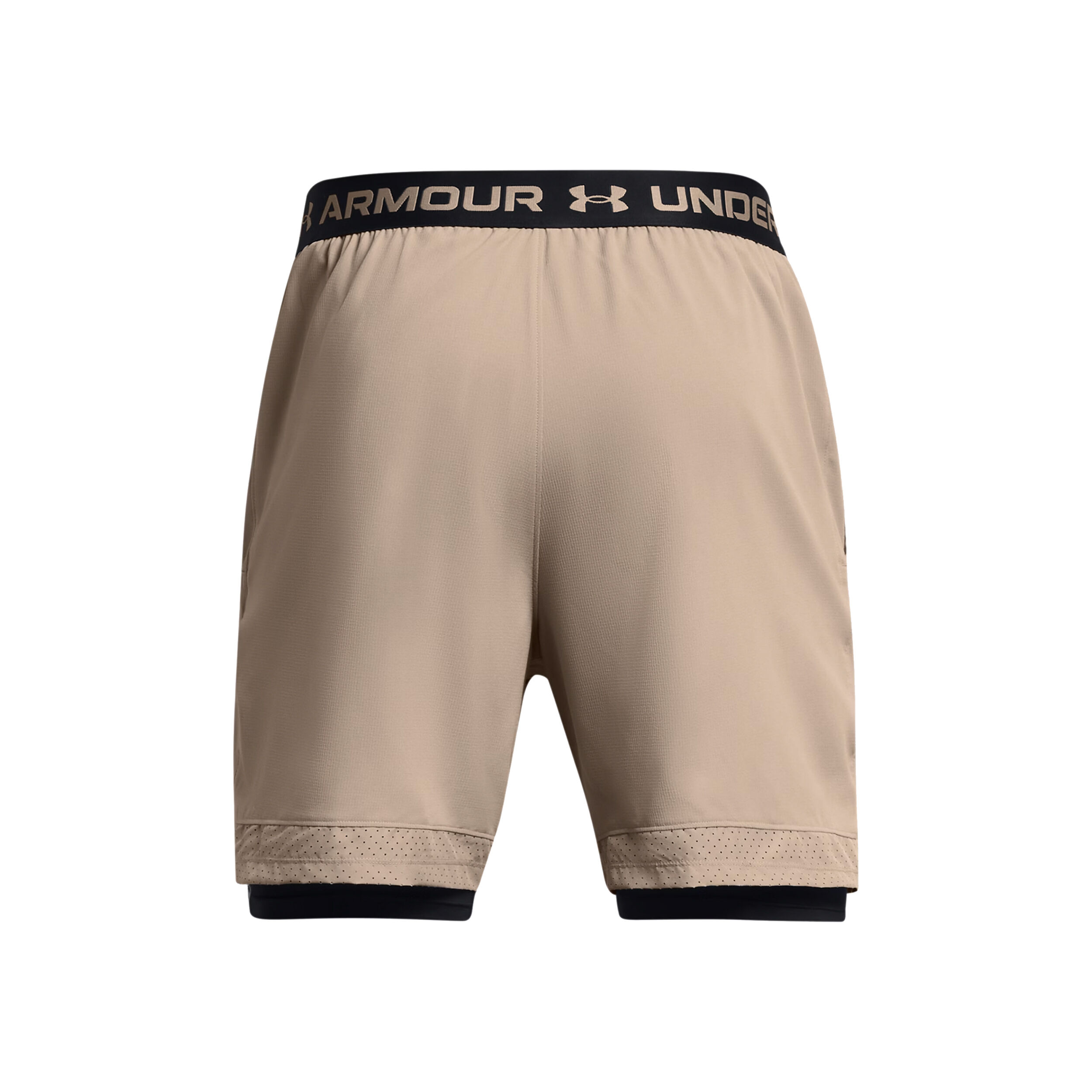 Under Armour Vanish Woven 2in1 Shorts Hommes - Beige , Noir