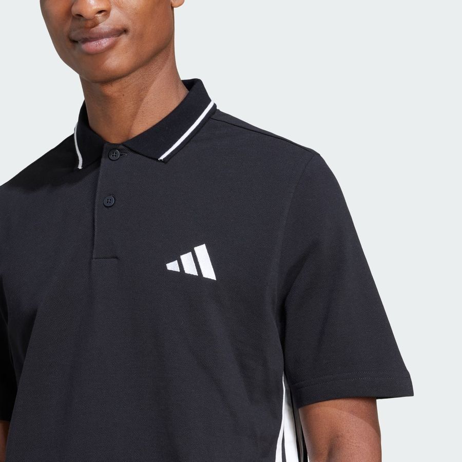Adidas Polo piqué 3 bandes Essentials