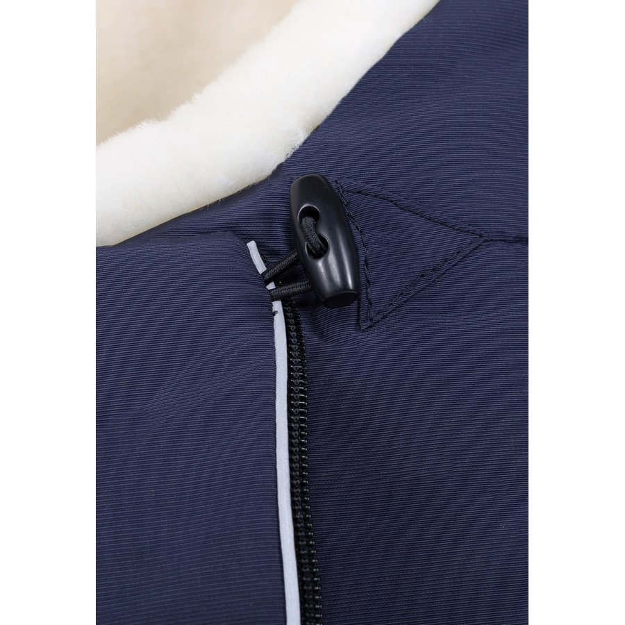 Werner Christ Baby Lammfellfußsack TULA VARIO navy