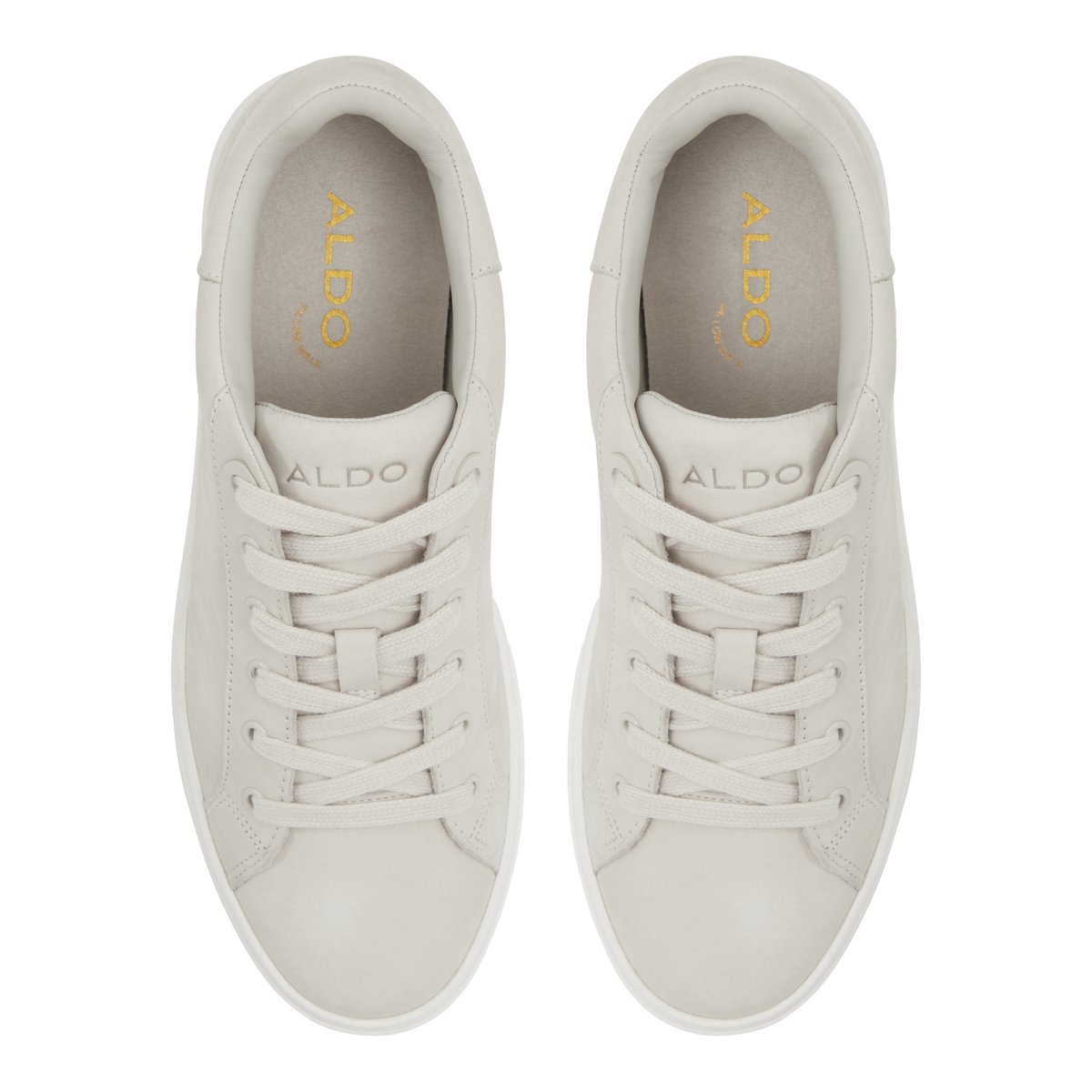 ALDO-Woolly-l-Baskets - Talon plat - Gris Clair