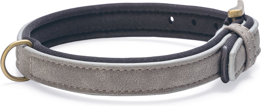 Beeztees hondenhalsband Balacron Ax grijs 29-35 x 1,5 cm