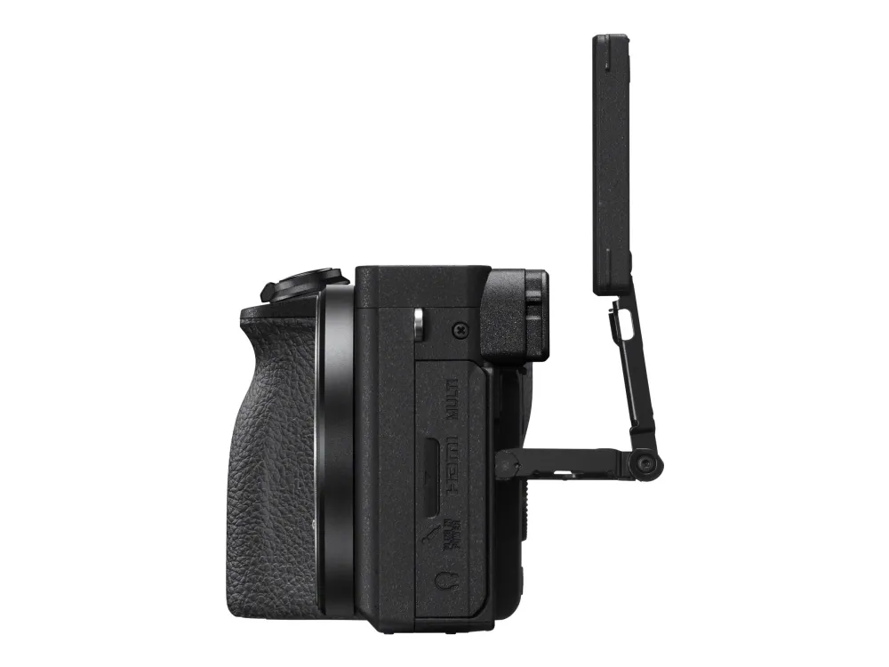 Sony a6600 ILCE-6600 - Digitalkamera - spejlløst - 24.2 MP - APS-C - 4K / 30 fps - kun kamerahus - Wi-Fi, NFC, Bluetooth - sort