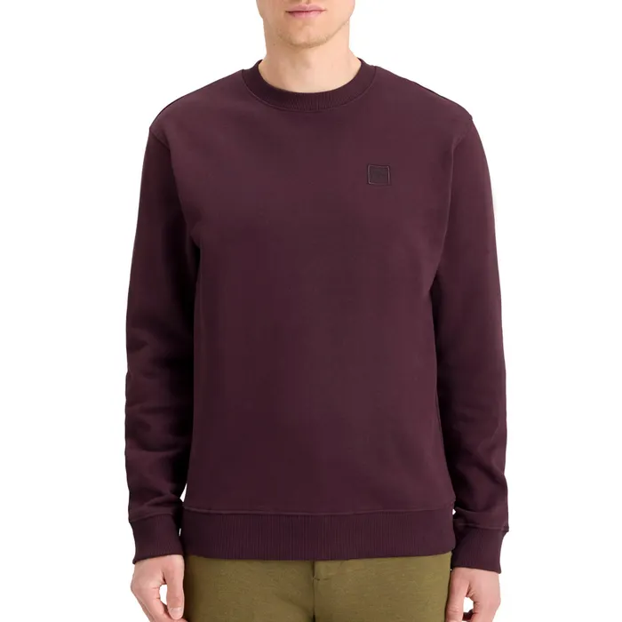 Scotch & Soda Essential Logo Badge Sweater Heren
