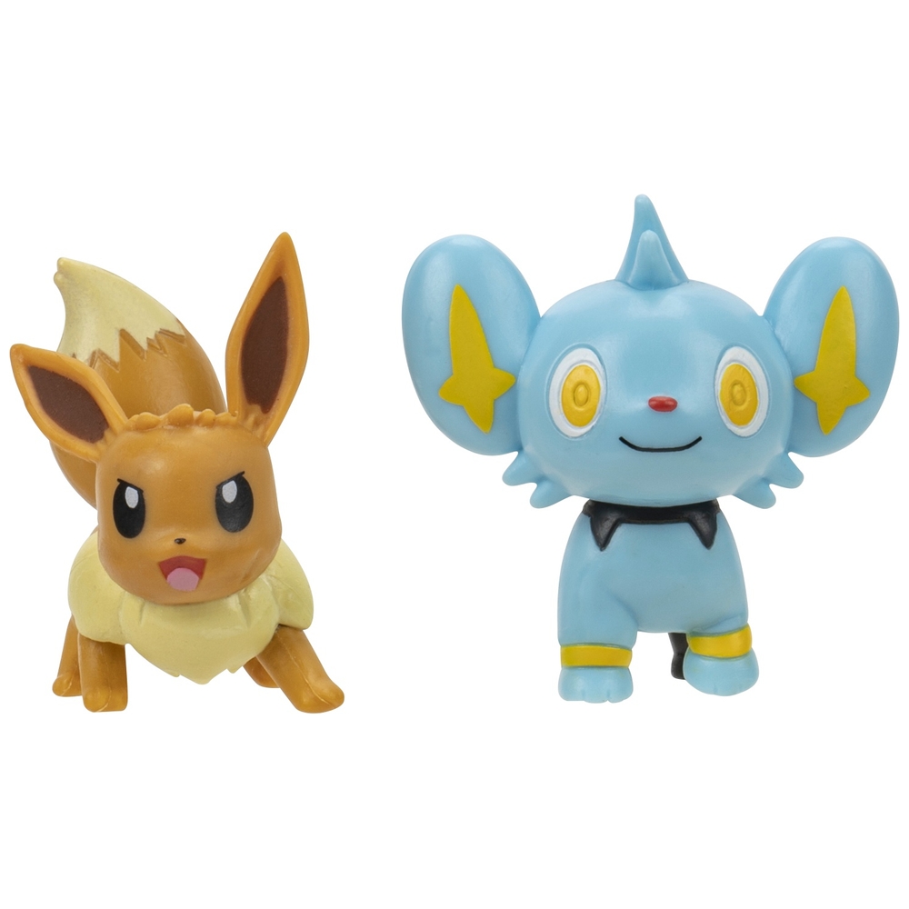 Pokémon-Kampffiguren-Set – Shinx & Evoli