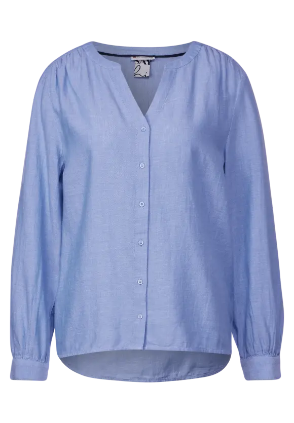 Chambray Bluse - original blue
