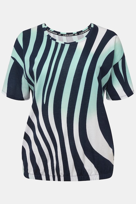 T-Shirt, oversized, Grafik-Print, Rundhals, OEKO-TEX