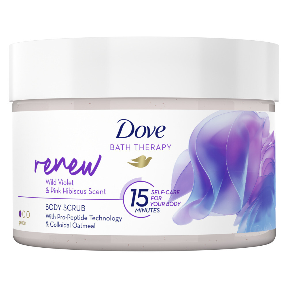 Dove Bath Therapy Renew Bodyscrub295 ml