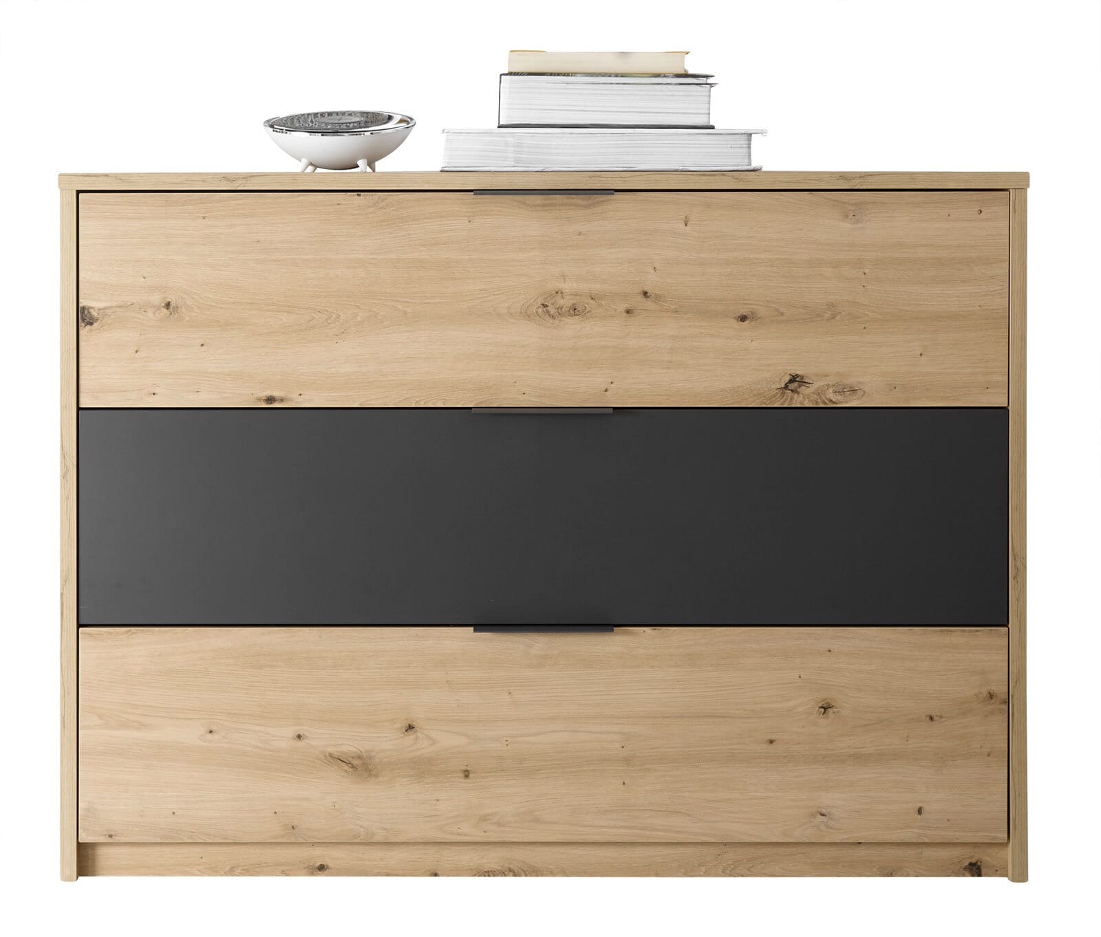 LIV`IN Kommode CORDOBA Artisan Eiche / Graphit Dekor