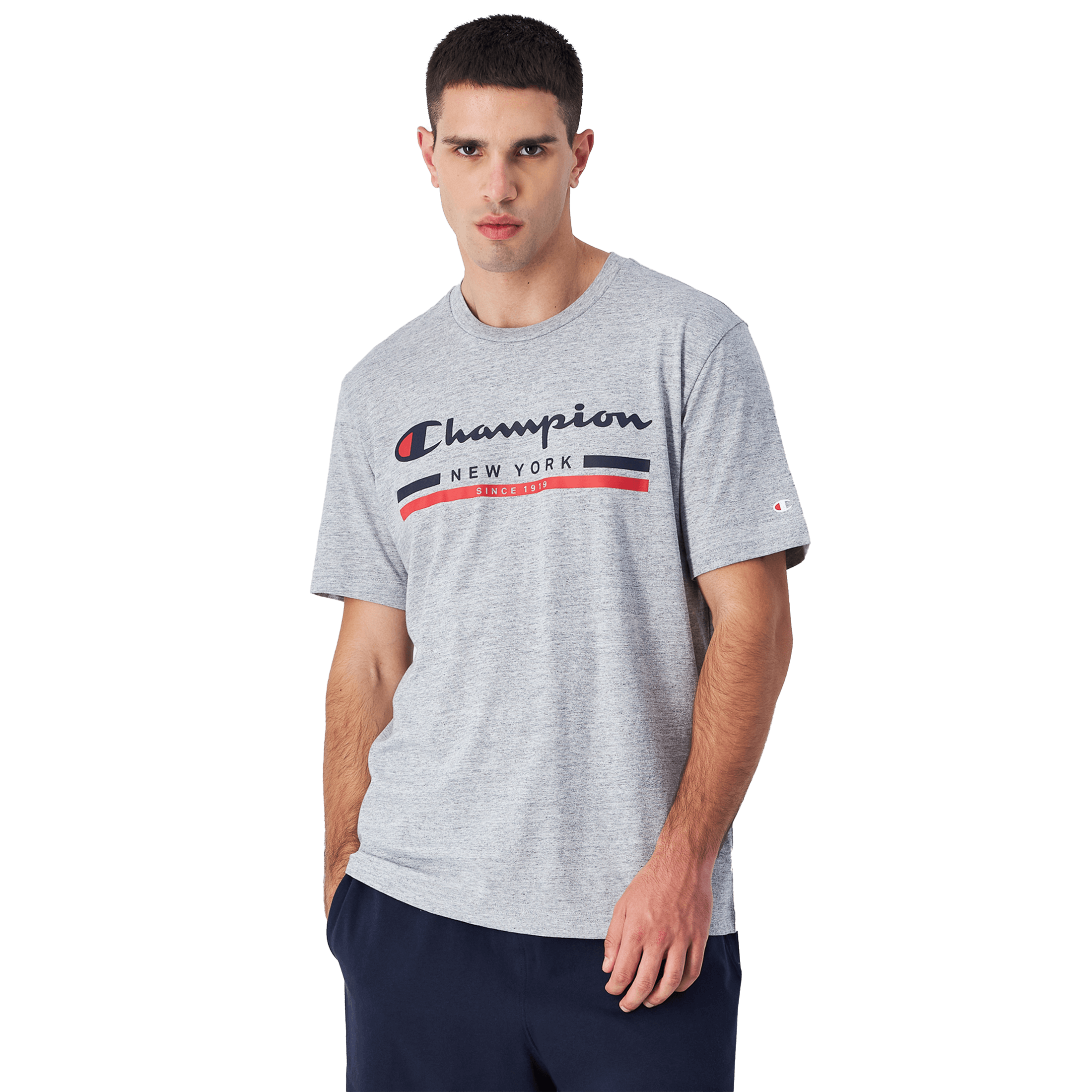 Champion Crewneck T-Shirt - Fritid og bomull