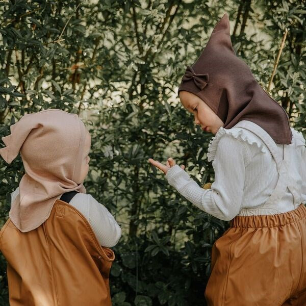 Køb Racing Kids Top Elefanthue Sløjfe 2-lags Chocolate Brown
