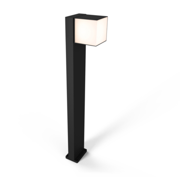 LUTEC tuinpaal Cuba 12,2W zwart