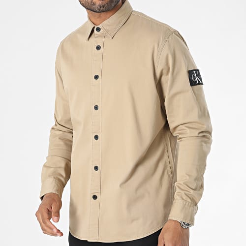 Surchemise Monologo Badge Relax 3255 Beige