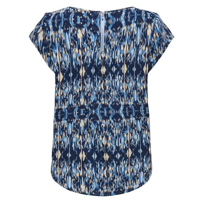 Only Vic S/S AOP Top Dames