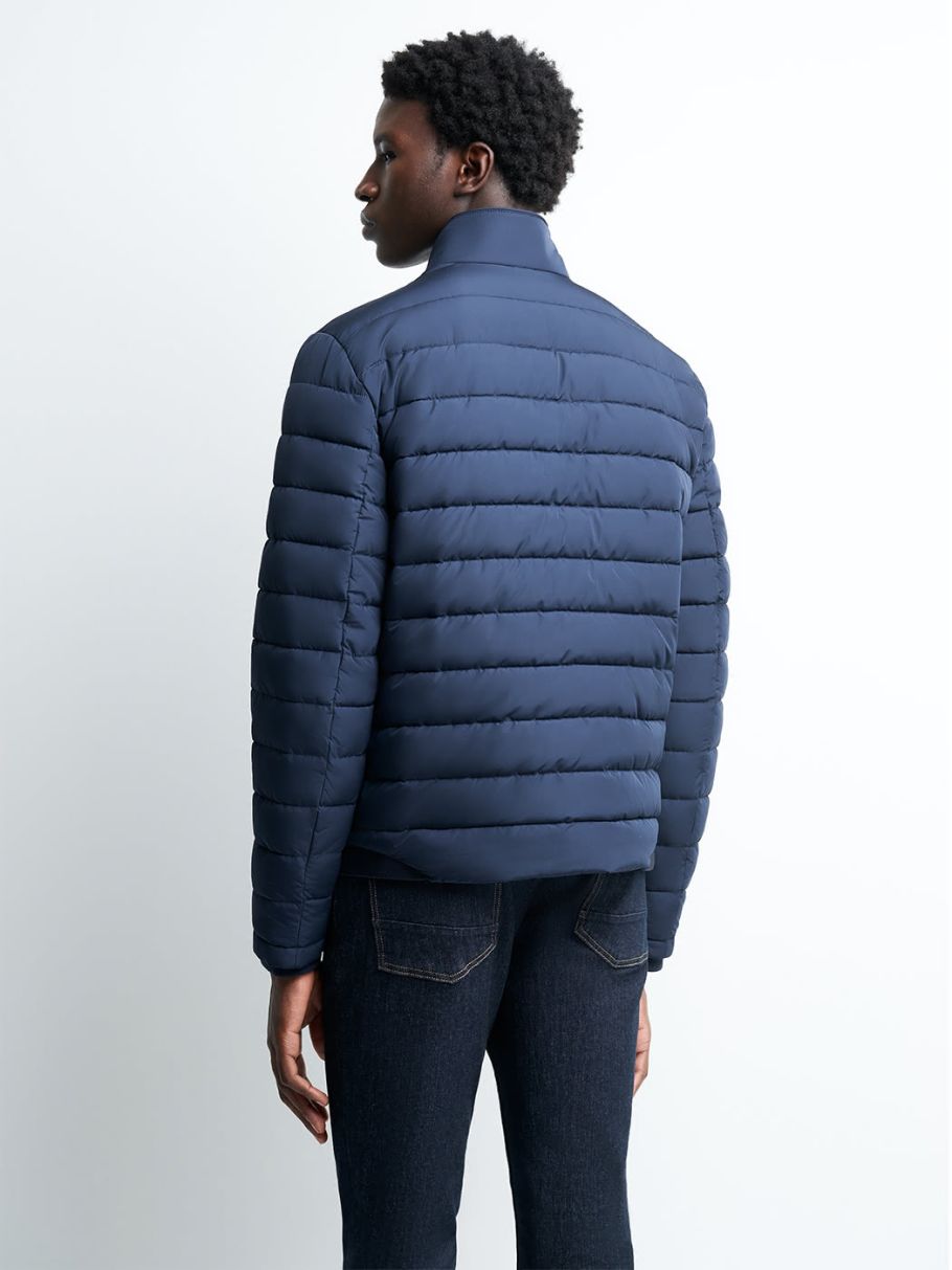 Blouson matelassé col montant
