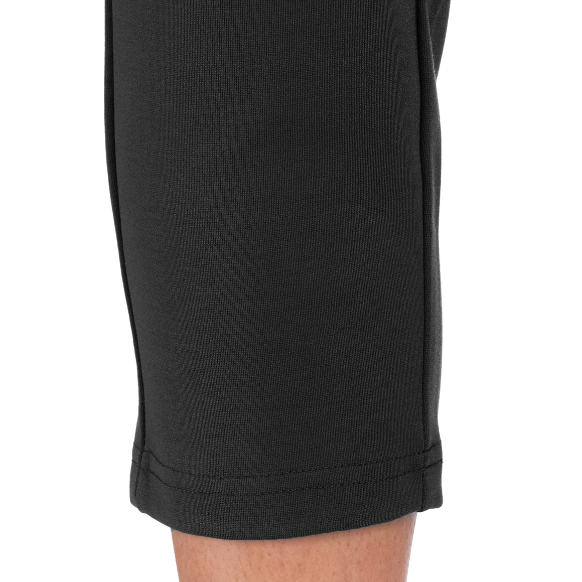 Gina Damen Jogpants in Capri-Länge schwarz
