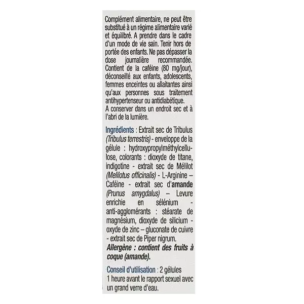 Labophyto XL POWER - estimulante sexual de ação rápida - 10 cápsulas
