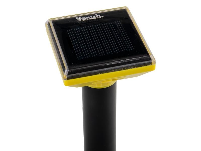 VanishTM Solar-Maulwurfvertreiber MVT-2 1 Stück Tiervertreiber für Maulwürfe, Mäuse, Wühlmäuse, Mausvertreiber, Maulwurfvertreiber, Maus, Maulwurf