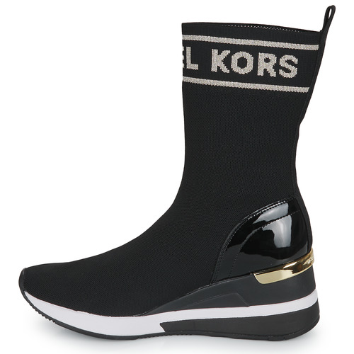 MICHAEL Michael Kors - SKYLER TALL BOOTIE Negro / Oro