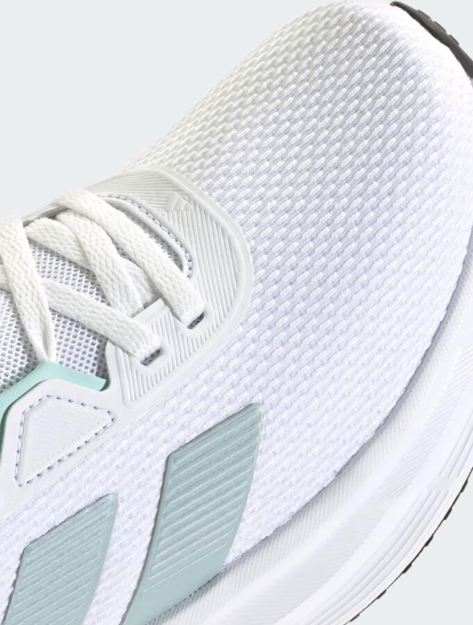 ADIDAS PERFORMANCE Loopschoen 'Galaxy 7' grijs pastelgroen wit