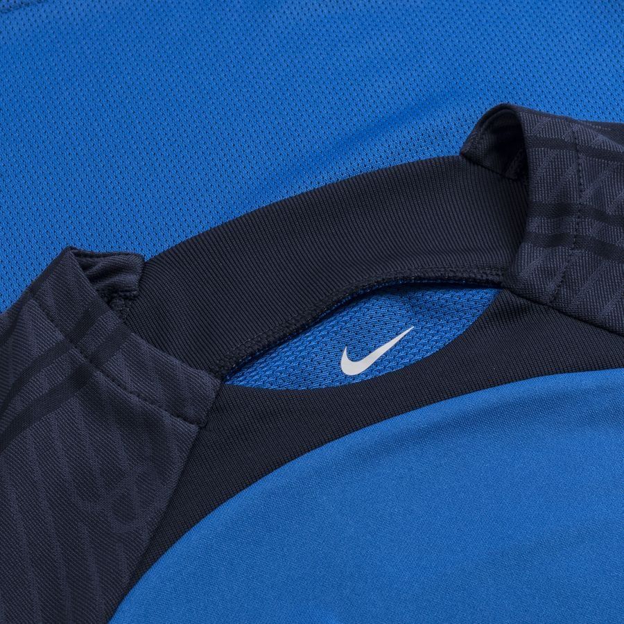 Nike Maillot Dri-FIT Strike III - Bleu/Bleu Foncé/Blanc Femme