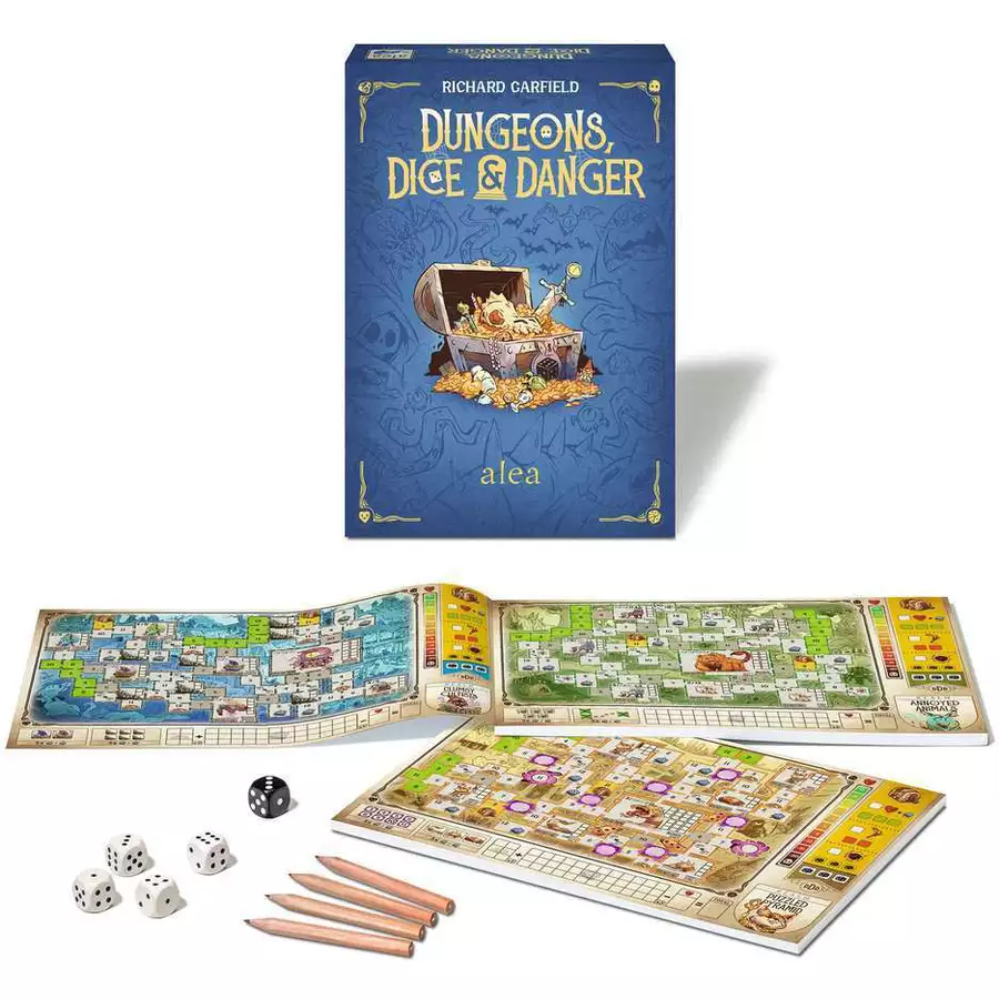 Ravensburger Dungeons, Dice and Danger bunt
