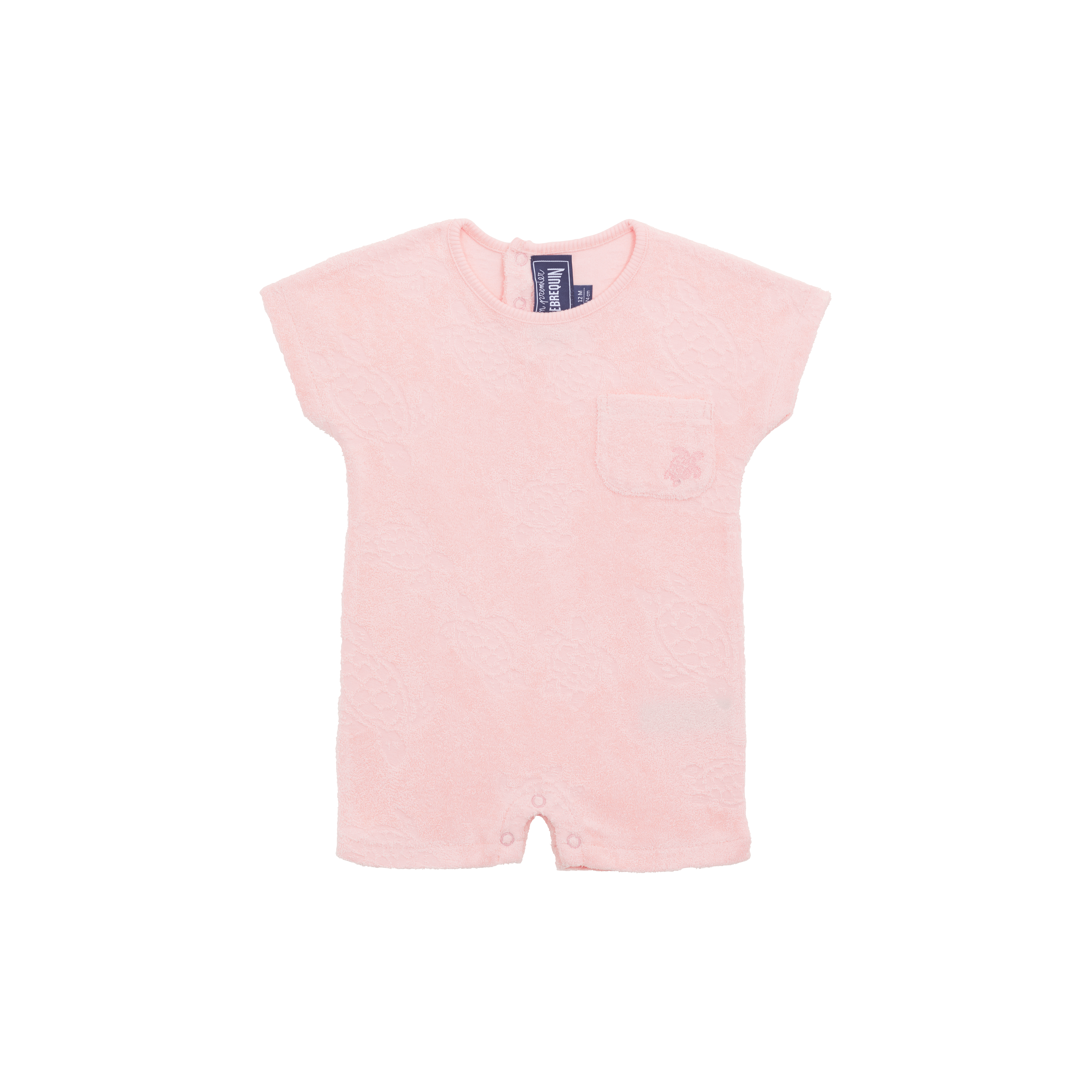 Combinaison short en éponge bébé