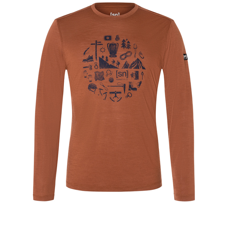 Super.Natural Herren Well Equipped Longsleeve