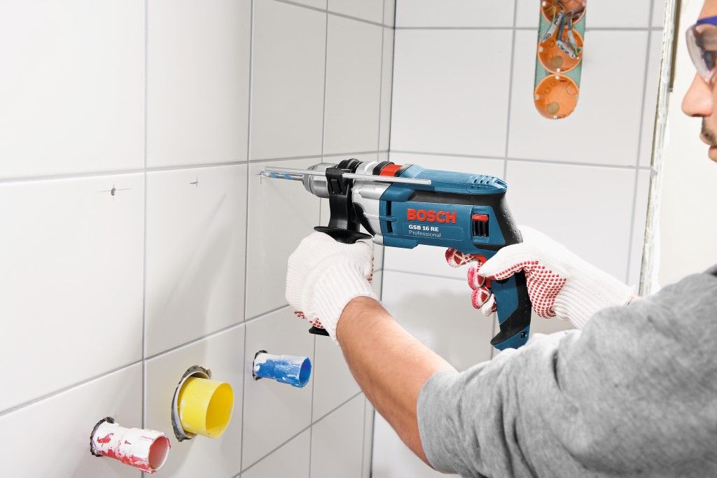 Bosch GSB 16 RE Klopboormachine in Koffer - 060114E500