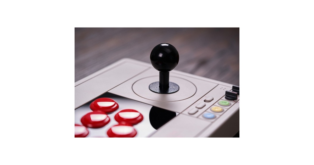 8BitDoArcade Stick gamepad  (Grijs)