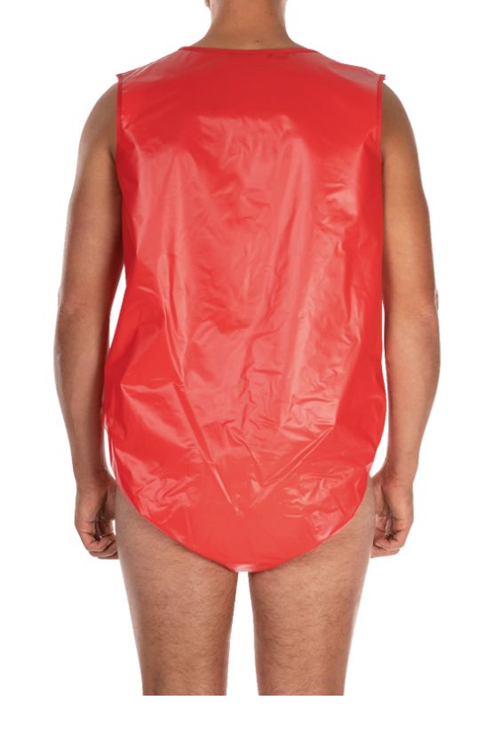 suprima Inkontinenz Body aus 100% PVC, knöpfbar im Schritt und Schulter