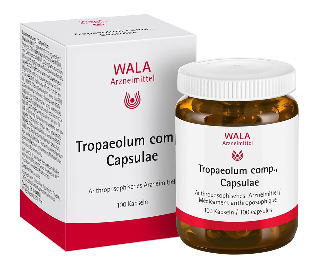 WALA Tropaeolum comp.<br>100 Stück, Dose, Hartkapsel