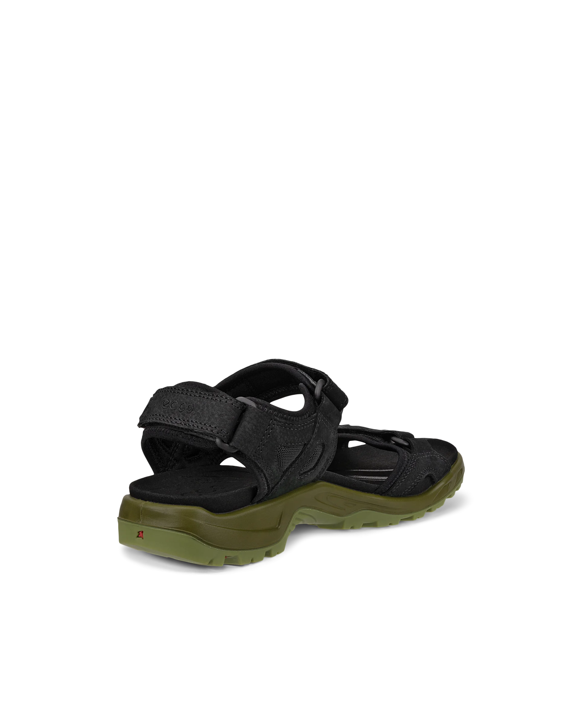ECCO OFFROAD Herren Trekkingsandale aus Nubukleder Schwarz
