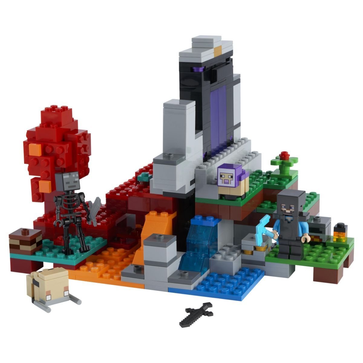 LEGO Minecraft The Ruined Portal: 21172