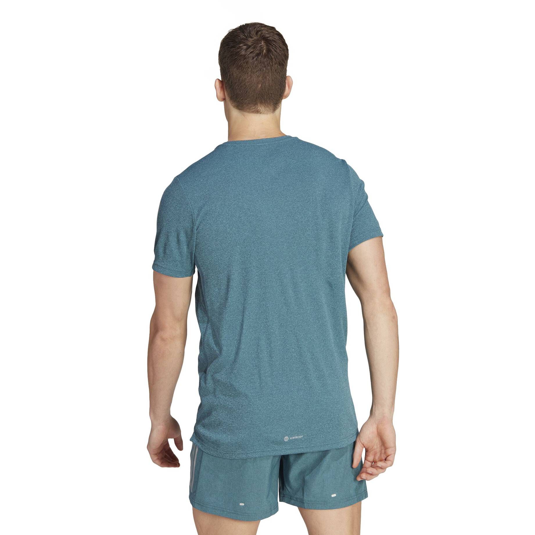 adidas Performance| Herren Laufshirt OWN THE RUN HEATHER TEE