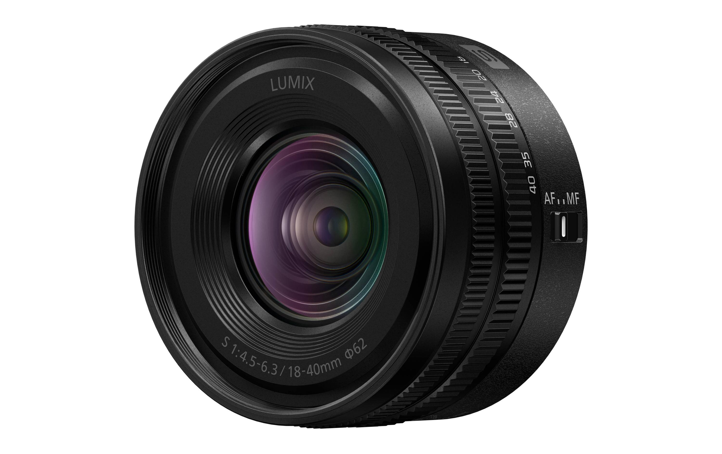 Zoomobjektiv LUMIX S 18-40mm F/4.5-6.3 L-Mount<br>Kompaktes Zoomobjektiv