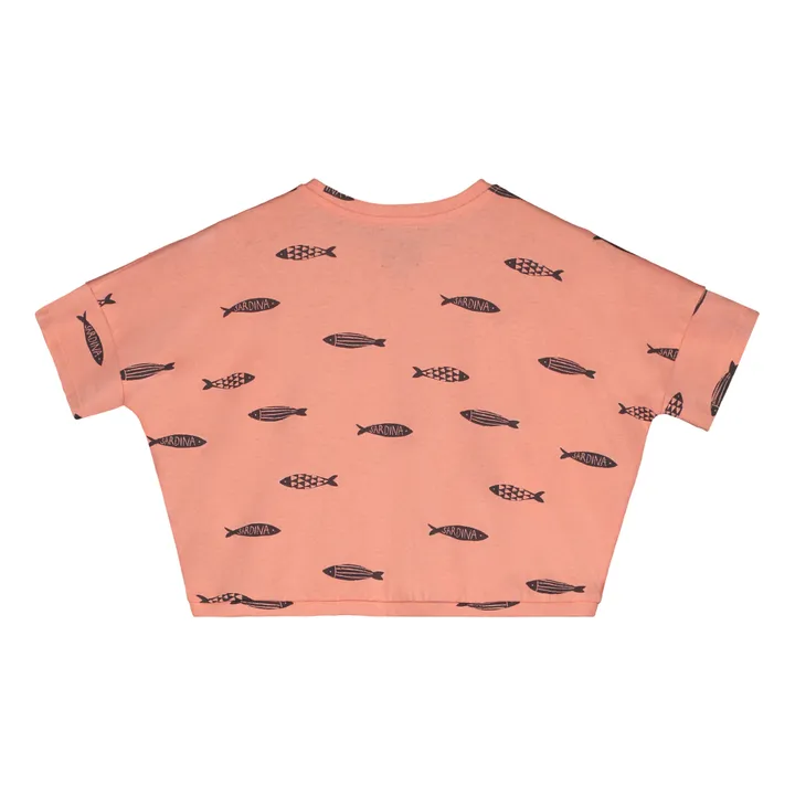 Letter To The World T-Shirt Mumbai Coton Bio | Rose pêche