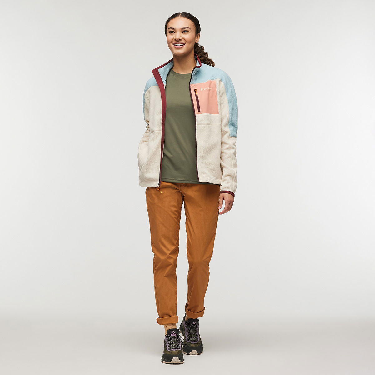 Cotopaxi Abrazo FZ Fleece, dame (Sea Spray)