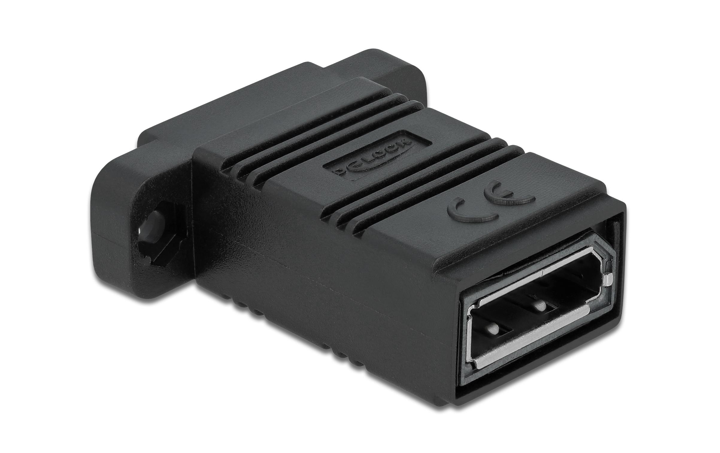 Adapter gerade DisplayPort - DisplayPortDelock Easy 45 DisplayPort Adapter gerade