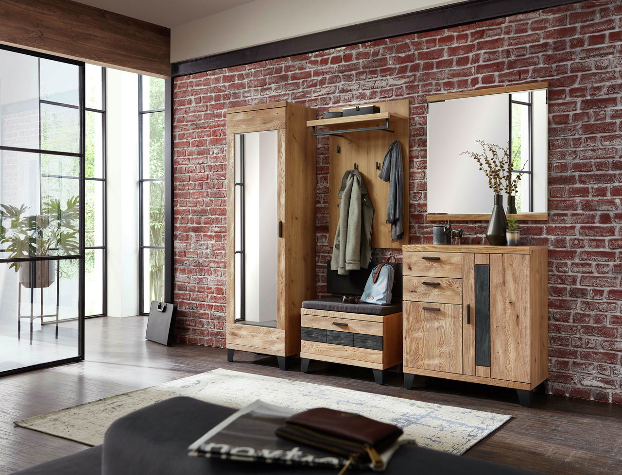 Linea Natura Garderobenkombination-Set PERSIKO