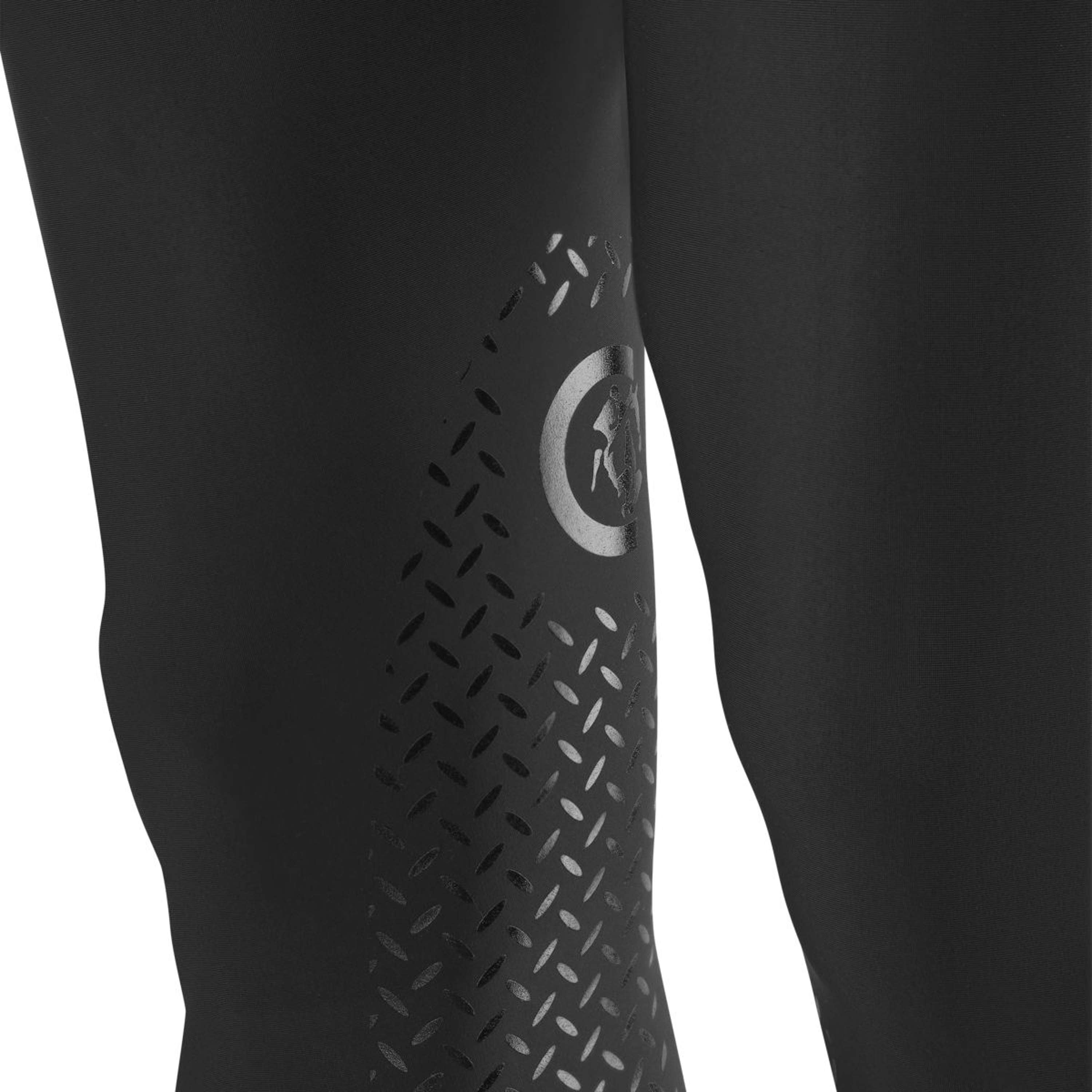Kentucky Rijbroek Mexico Knee Grip Heren Zwart