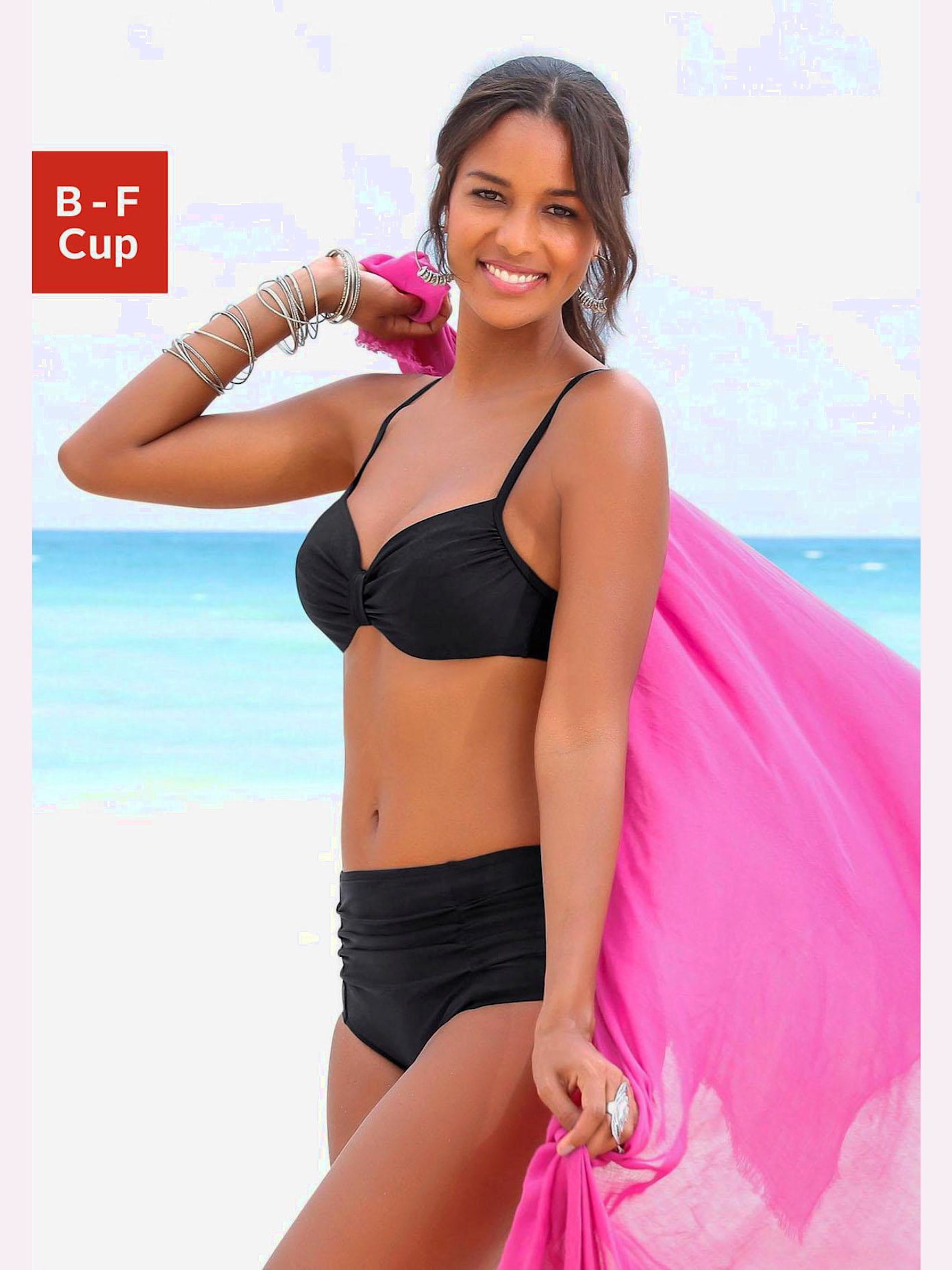 Maillot de bain à armatures aspect élégant