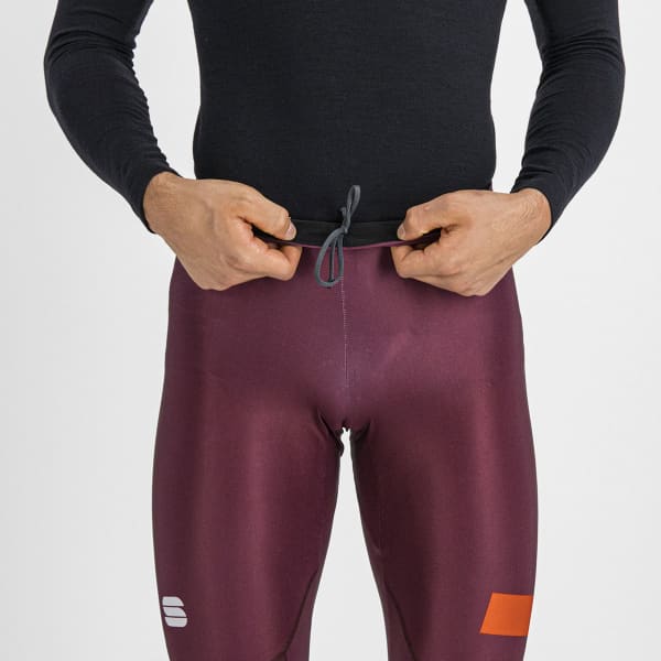 Collant ski de fond SPORTFUL SQUADRA TIGHT RED WINE/RED RUMBA
