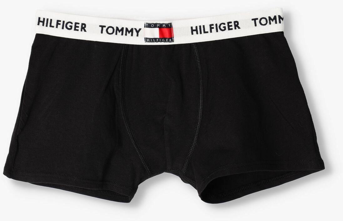 TOMMY HILFIGER UNDERWEAR zwarte tommy hilfiger underwear boxershort 2p trunk