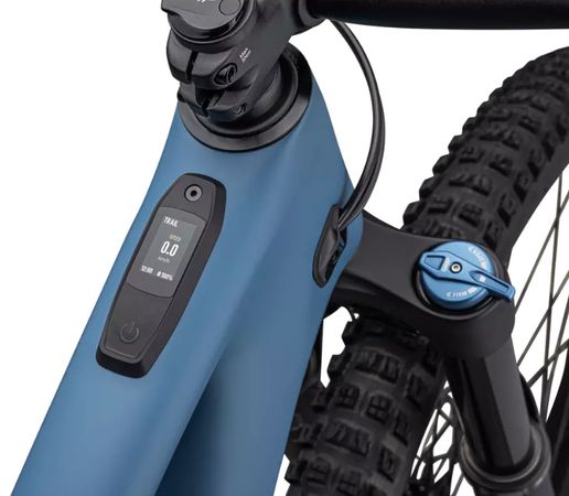 LEVO SL COMP CARBON GEN2 E-MTB Fully  satin mystic blue mystic blue metallic silver dust  S3