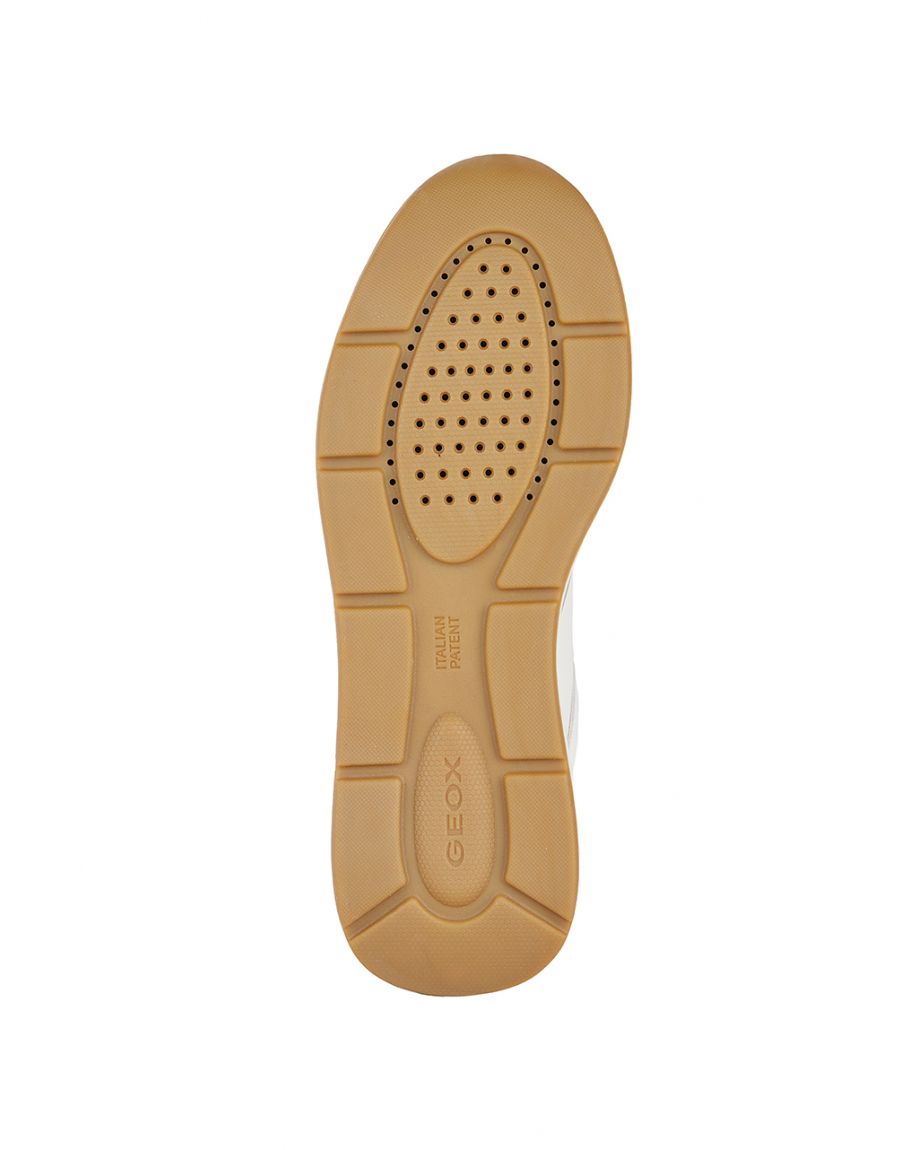Baskets cuir blanc