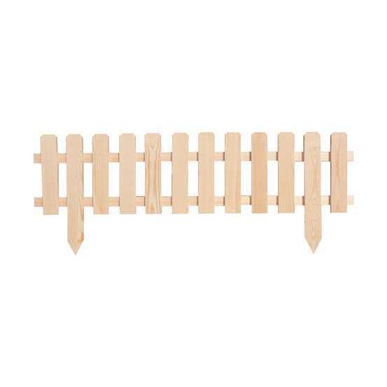 Bordure plate à planter, en bois - l. 120 x H. 45 cm