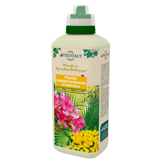 Engrais liquide Truffaut plantes méditerranéennes et palmiers 800 ml