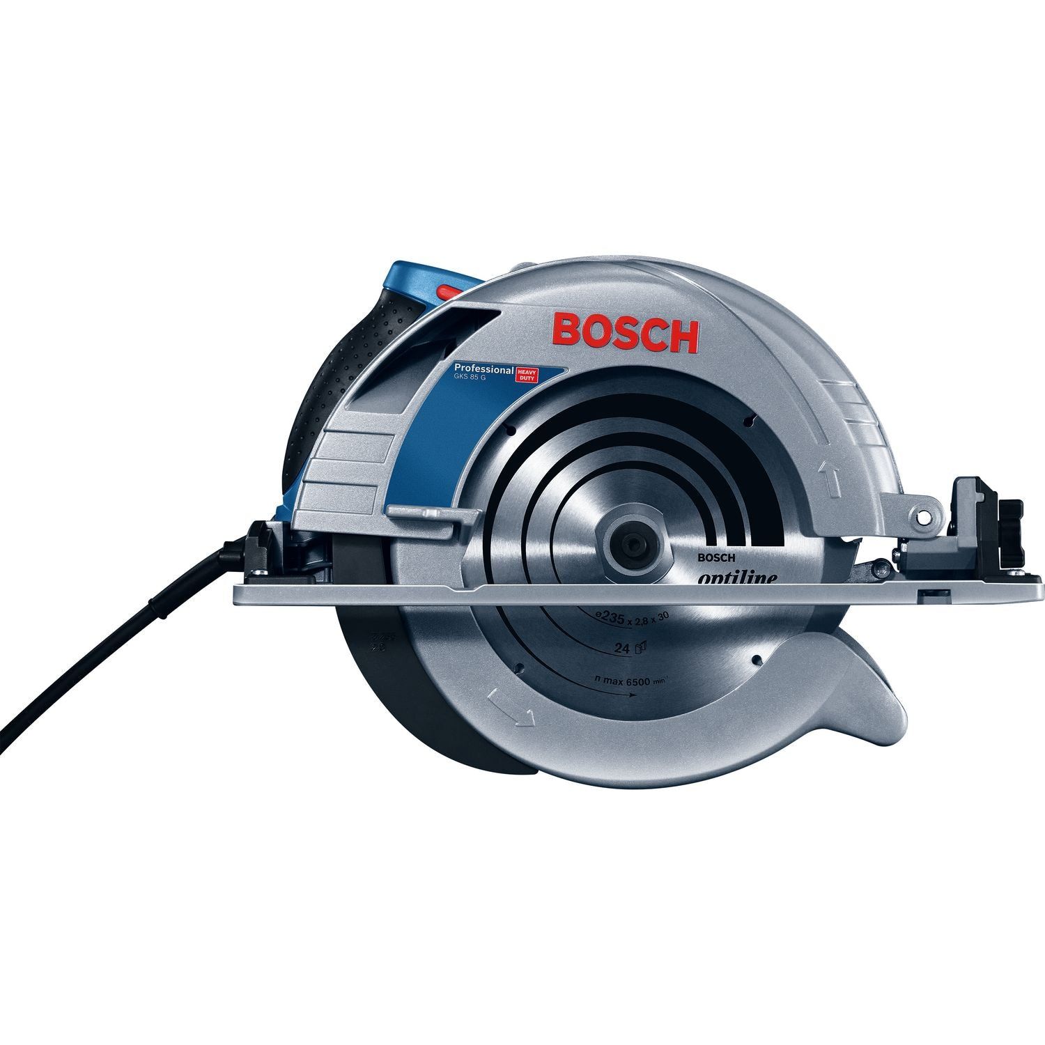 Bosch Professional GKS 85 G Cirkelzaag 235mm 2200W in L-Boxx - 060157A904
